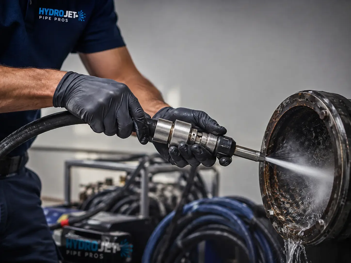 Hydro Jet Pipe Descaling in Azusa, CA